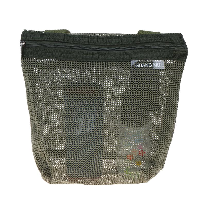 Portable Makeup Bag Mesh Waterproof Bath Bag Gym Bag Sundry Storage Bag Travel Toiletry Bag