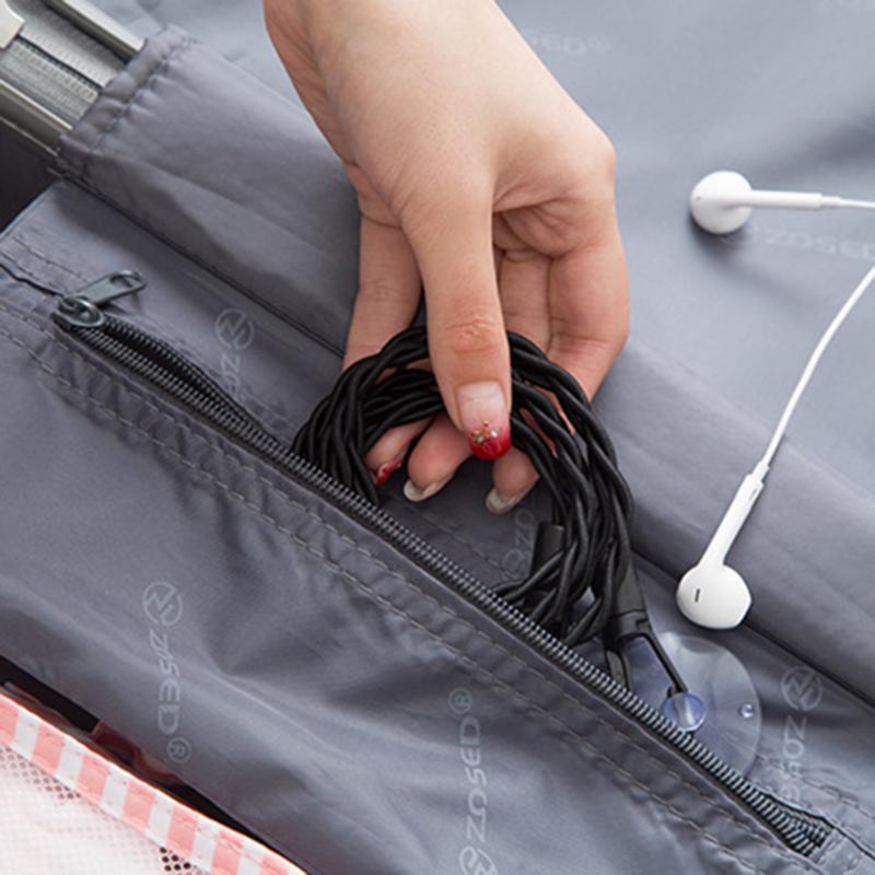 2,5M Reise rutschfeste Wäscheleinen Outdoor Reise Camping Tragbar Trocknen Kleiderbügel Gestell Leine Saugnapf Elastisches Seil