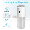 1 Set 400ML Automatic Soap Dispenser Rechargeable Wall-mounted Design Touchless Soap Dispenser for