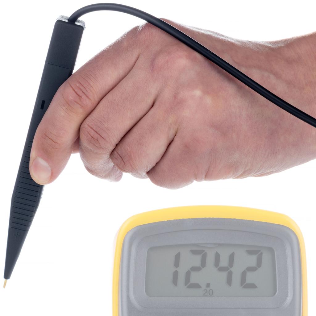 Measuring Tweezers with Leads for Multimeter for SMD Components