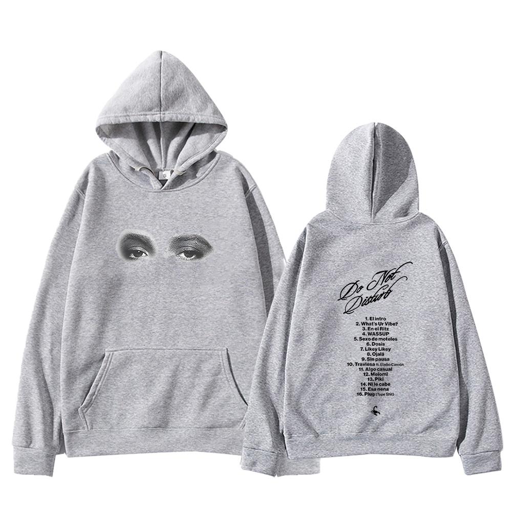 

Young Miko Do Not Disturb Tour Pullovers Men Women Long Sleeve Sweatshirts Fashion Harajuku Aesthetic Hoodies Casual Streetwear XS