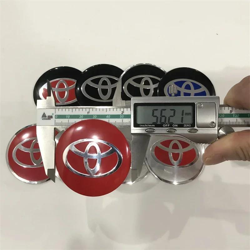 RE156mm Car Tyre Wheel Center Hub sticker Badge Emblem For Toyota logo Corolla Camry Yaris Rav4 Hilux C-hr stickers Accessories
