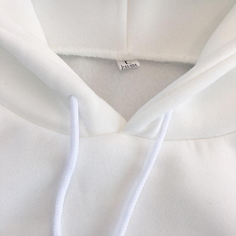 2023 Europäisches Herbst/Winter Damen Samt Kapuzenpullover mit langen Ärmeln