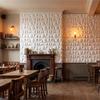 3D PVC Wall Panel White Wall Decorative Pannel Durable Wall Paper  Hotel Restaurant