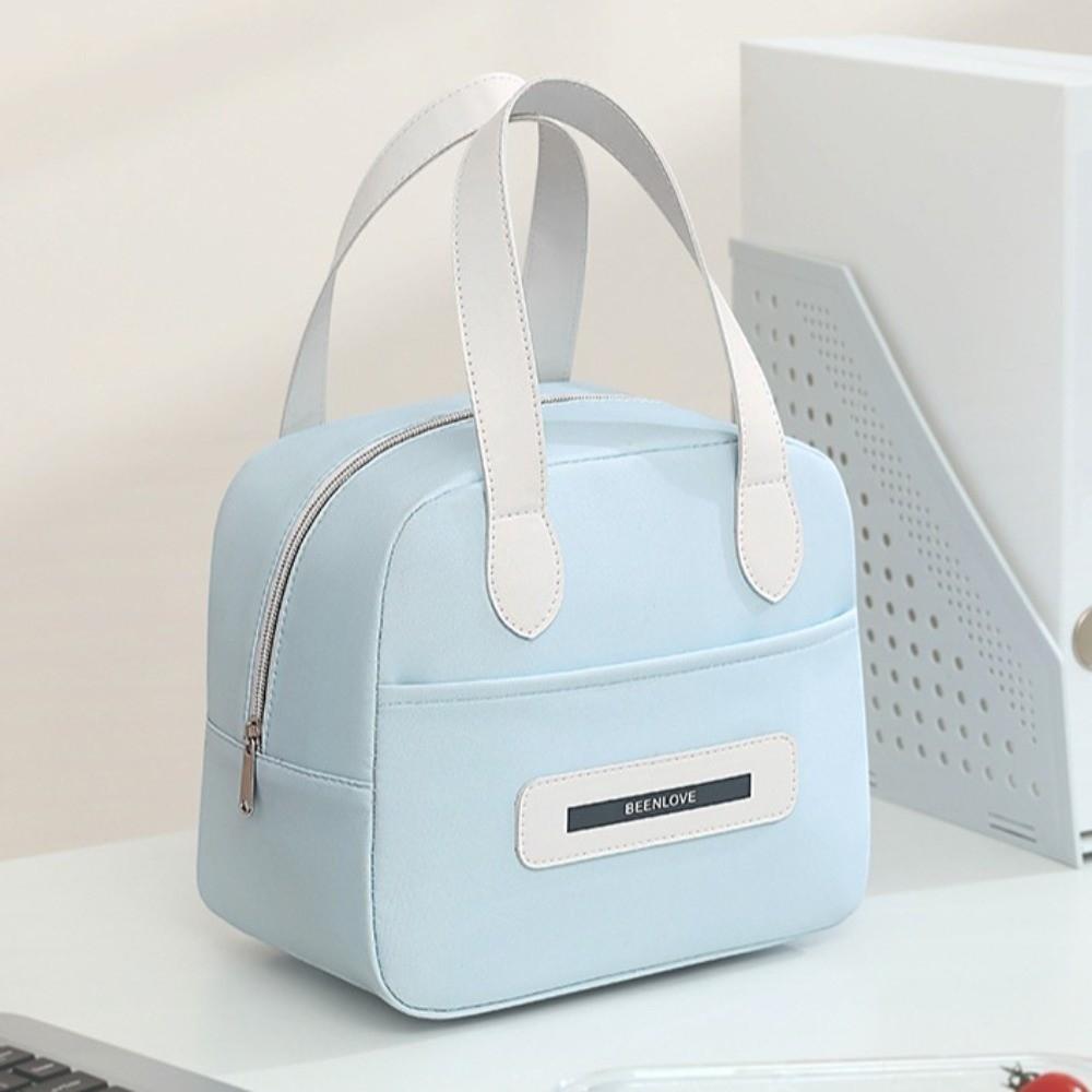 Water-Resistant Insulated Tote Lunch Bag Thickened Portable Thermal Bag Travel