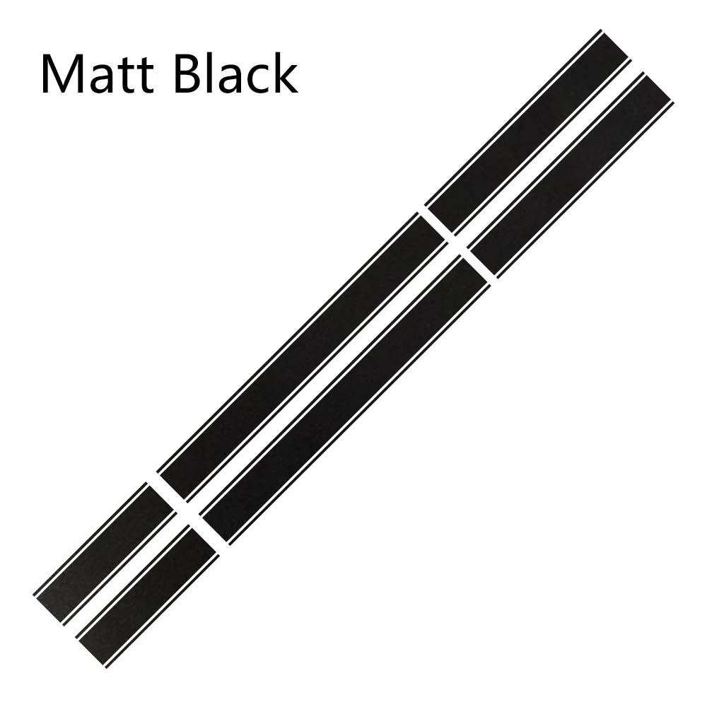 Universal Car Hood Roof PVC Stickers Long Stripes Styling Vinyl Film Trim Decals Set Body Decoration Auto DIY Tuning Accessories