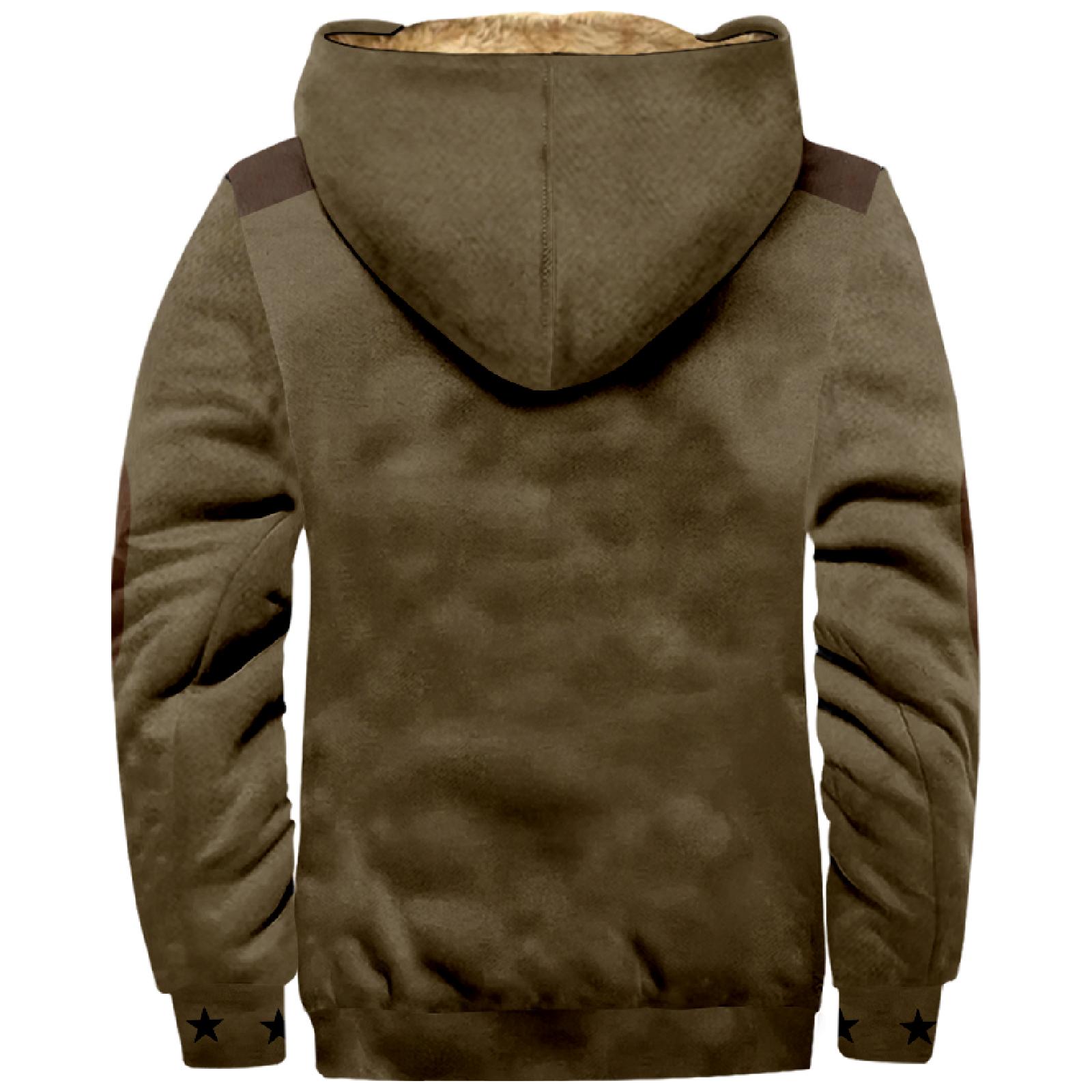 Мужская куртка с принтом в стиле ретро — фото 4