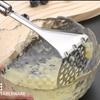 1/2 Pcs Manual Operation Potato Masher Heavy Duty Pusher Fruit Tools  Egg Salad Making