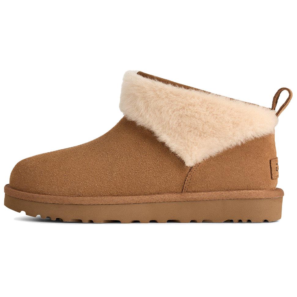 UGG Простые и удобные женские зимние ботинки Каштановые 1174518-CHE 40