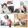 Pet Dog Brush Cat Comb Self Cleaning Pet Hair Remover Brush For Dogs Cats Grooming Tools Pets Dematting Comb Dogs Accessories