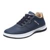 Men's shoes new men's casual leather shoes men's shoes low-top student versatile running shoes wear-resistant and non-slip work shoes