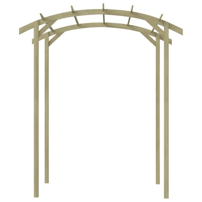 VidaXL Pergola de jardin 180x197x210 cm Bois de pin imprégné