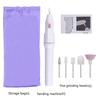Polizor de unghii MINI Kit de găurit electric pentru unghii Manichiură Pedichiură Slefuit Lustruire Nail Art Slefuit File Pen Tools Machine