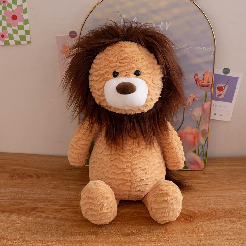 

Lion Doll Plush Toy Cute Small Trumpet Comforting Doll Girl Car Doll Children Birthday Gift 35cm