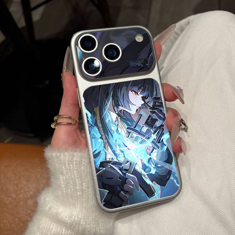 Classic Girl H-Hoshimi Miyabi For IPhone 17 Pro 17 Pro Max Rear Skin Wrap Decal Protective Sticker