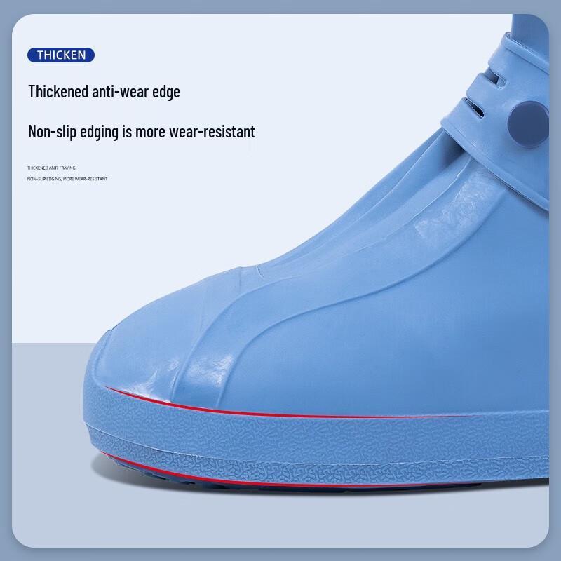 Portable Mid-Tube Rain Shoe Covers