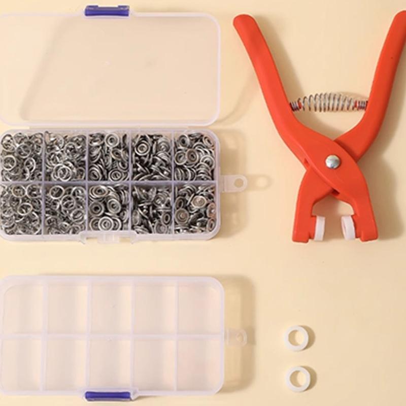 High Strengths Metal Fastener Installation Set Seamlessly Hide Designs For Garments Accessories Repair