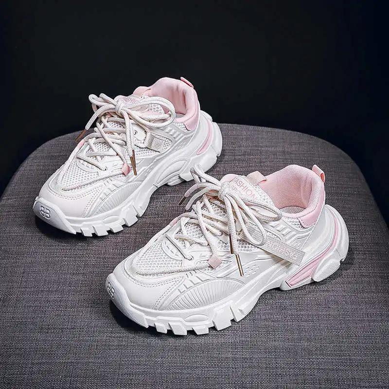 Thick Heeled Ventilation Women's Leopard Sneakers Skateboarding Super Brand Womens Designer Shoes Luxury Sport Top Comfort