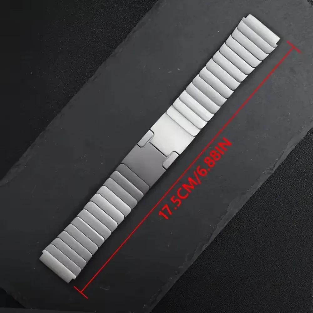 22mm Stainless Steel Band For Amazfit Bip 6 5 5 Unity/GTR 2 3 4 Metal Strap For Amazfit Stratos/Balance/Cheetah Round Watchband