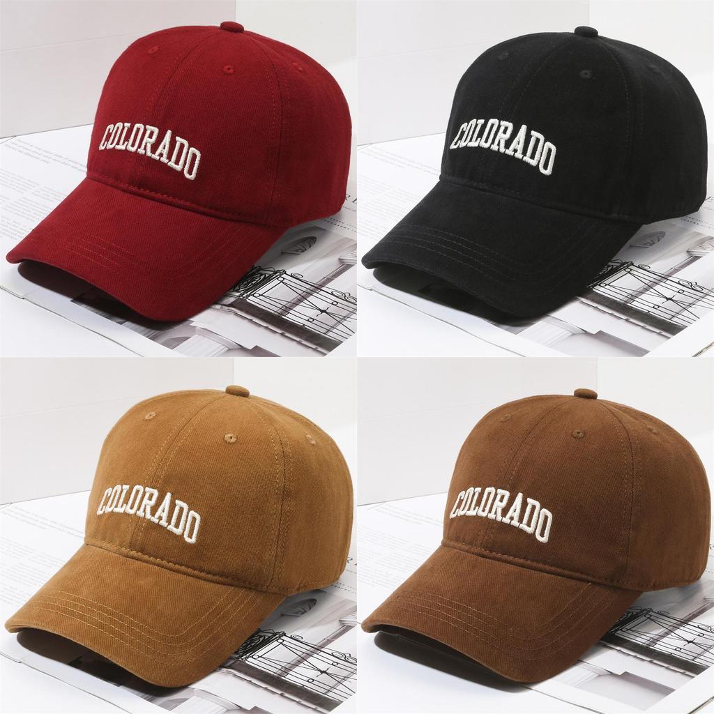 Cotton Baseball Cap For Men And Women With Sun Protection And Curved Visor For Outdoor Activities