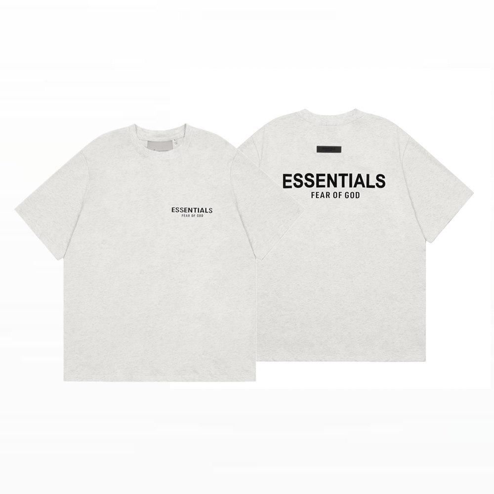 Herbst/Winter Unisex FOG ESSENTIALS Beflockter Hoodie Sweatshirt – Paar Lockerer Schnitt mit Plus Samt