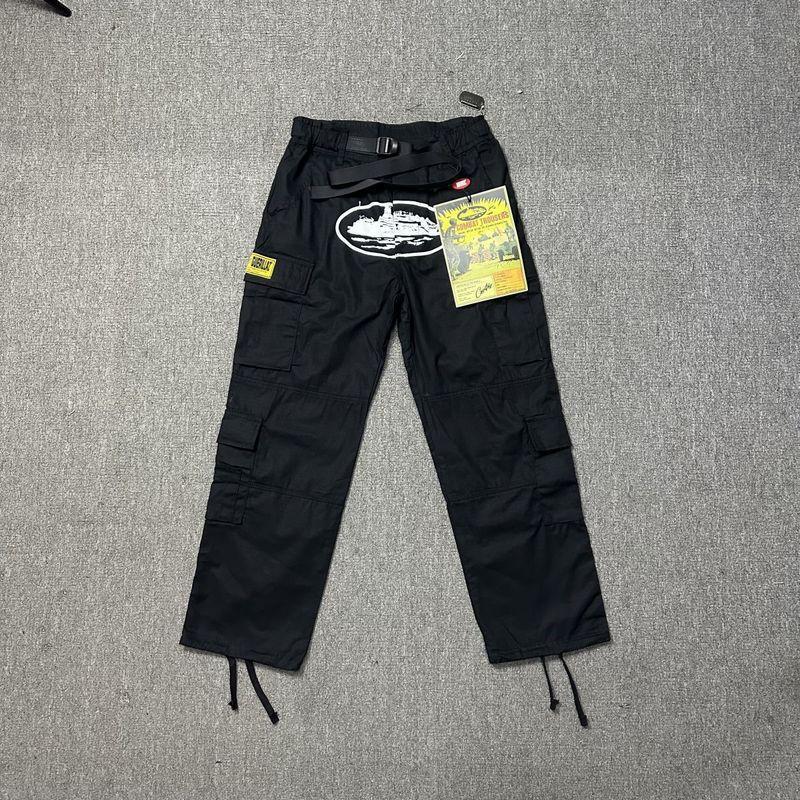 Croteiz 5th Anniversary Cargo Pants Men Vintage Straight Leg Casual Trousers