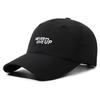 Quick Dry Baseball Cap With Embroidered Letter Design For Summer Outdoor Men