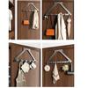 Over The Door Hooks, Door Hanger Hooks for Hanging, Over The Doors Towel Racks for Bathroom with 6 Coat Hook, Coat Rack Dorm