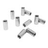 10 BUC Piuliță Conector Rotund Filet Interior M10 X 1.5 14 L30mm Piuliță de Cuplare din Oțel Inoxidabil pentru
