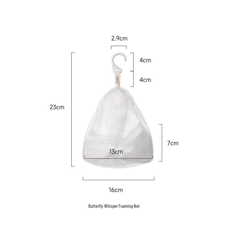 

Exfoliating Foaming Mesh Soap Bag for Bathing & Face Washing