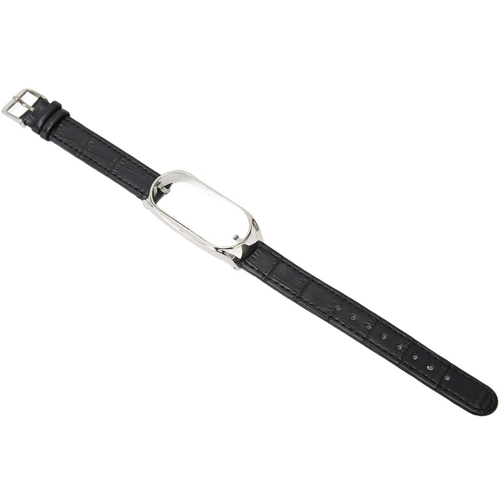 Sport Wrist Band for Band 7 Soft PU Leather Breathable Replacement Strap for Running Hiking