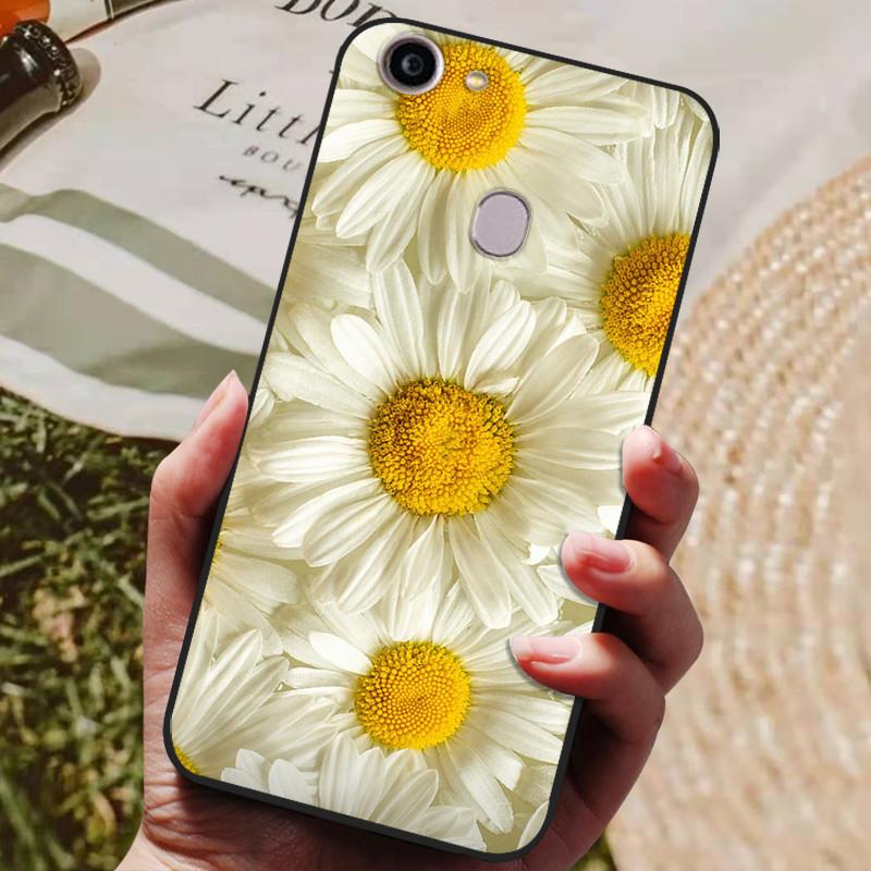 For OPPO F5 Case 6.0'' Flowers Wolf Soft TPU Phone Cases For OPPO F5 Youth F 5 / F7 /F9 Silicone Back Cover For OPPO F7 F9 F 7 9