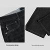 HLA POWER YOUNG Men's Straight-Leg Washed Jeans