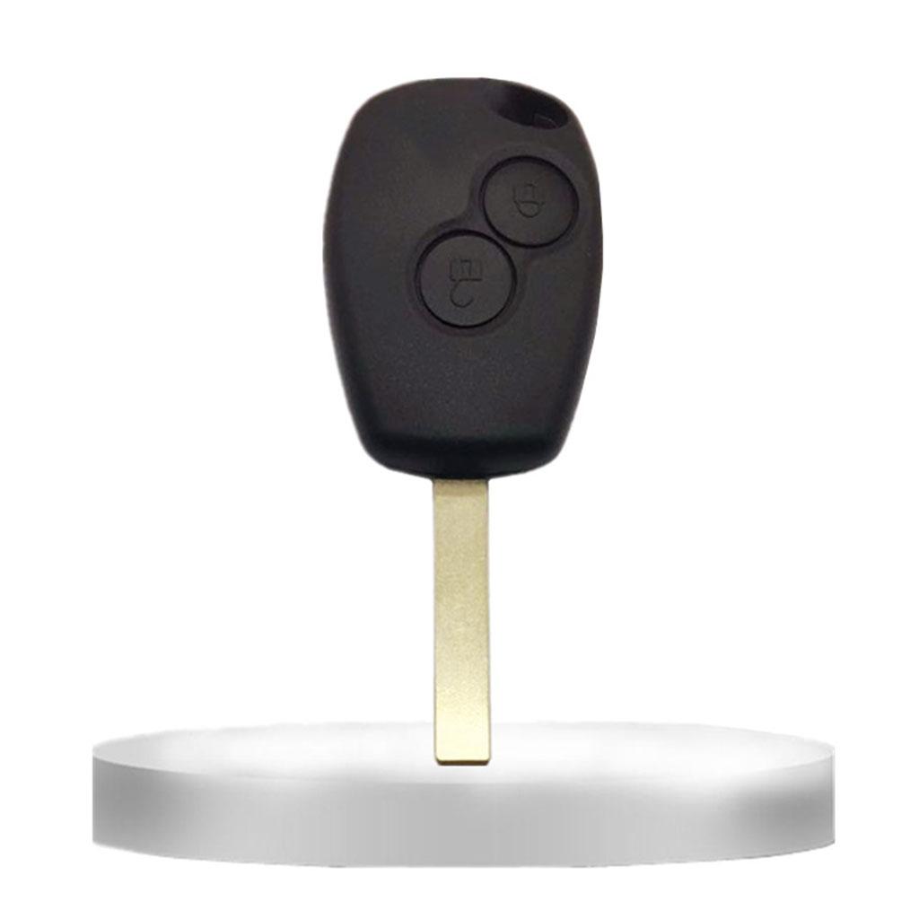 2 Buttons for Key for Shell Auto Car for Key Fob for Shell Cover Dustproof for Case Replacement for Remote Kangoo 2 Modu