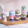 Cute Candy Garden Beach Decorative Adhesive Tape Star Curtain Masking Washi Tape Diy Scrapbooking Stick Label Art Craft Supplies