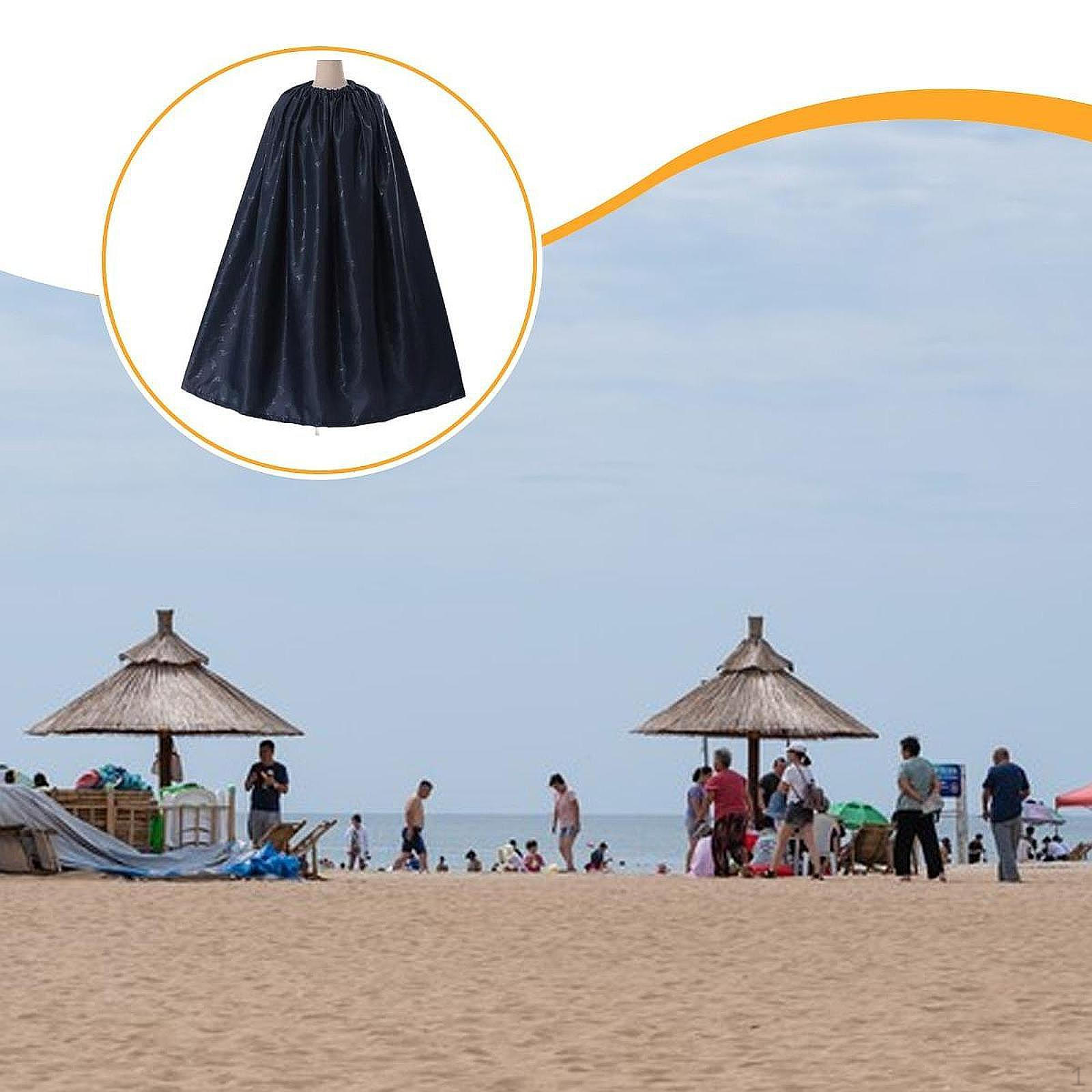 

Компактный чехол для раздевалки для уединенного использования у бассейна и на пляже 140cm