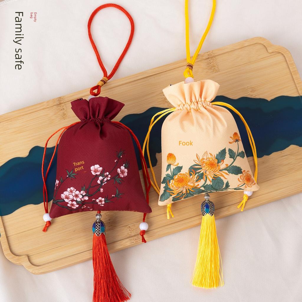 Dragon Boat Festival Sachet Perfume Bag Bag Bag Handmade DIY Pendant Mosquito Repellent Bag Argy Wormwood Chinese Ancient Style Pouch Embroider Empty