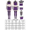 Starfire Cosplay Costume Dress for Adult Women Disguise Fantasia Roleplay Outfits Female Halloween Carnival Costumes
