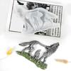Forest Wolf Resin Molds Wall Art Pendant Silicone Mold Epoxy Casting for Home