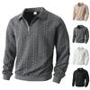 Men's Cross-Border European & American Outdoor Casual Long-Sleeve Half-Zip Hoodie