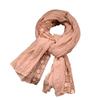 Cotton and linen scarf atmosphere lace embroidered scarf silk scarf fashion versatile literary scarf small shawl