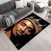 2pac Floor Mat Perfect for Outdoor Living Rooms Playrooms Bedrooms Antislip Carpet Decorate Offices Luxury Gift for Birthday, Christmas, Wedding
