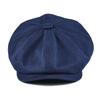  Men's Newsboy Cap Twill Cotton 8 Panel Hat Flat Ivy Cabbie Casual Baker Caps Gatsby Hat Retro Hats Boina Beret for Male
