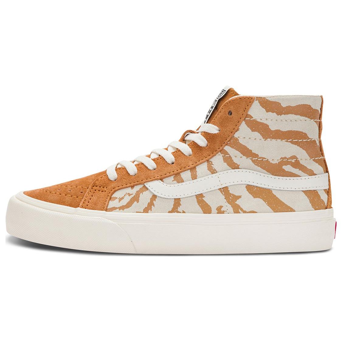 

Vans Sk8 Vr3 Кроссовки для скейтбординга с высоким верхом в стиле ретро с тигровым принтом Унисекс Кроссовки Имбирно-желтый VN0A4BX6DOB 39