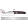 Sharp Stainless Steel Meat Knife Portable Paring Knife Household Knife for Barbecuing Vegetables