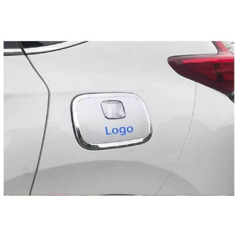 For Honda CRV CR-V 2017-2022 Chrome&Silver Exterior Side Fuel Oil Tank Cap Cover