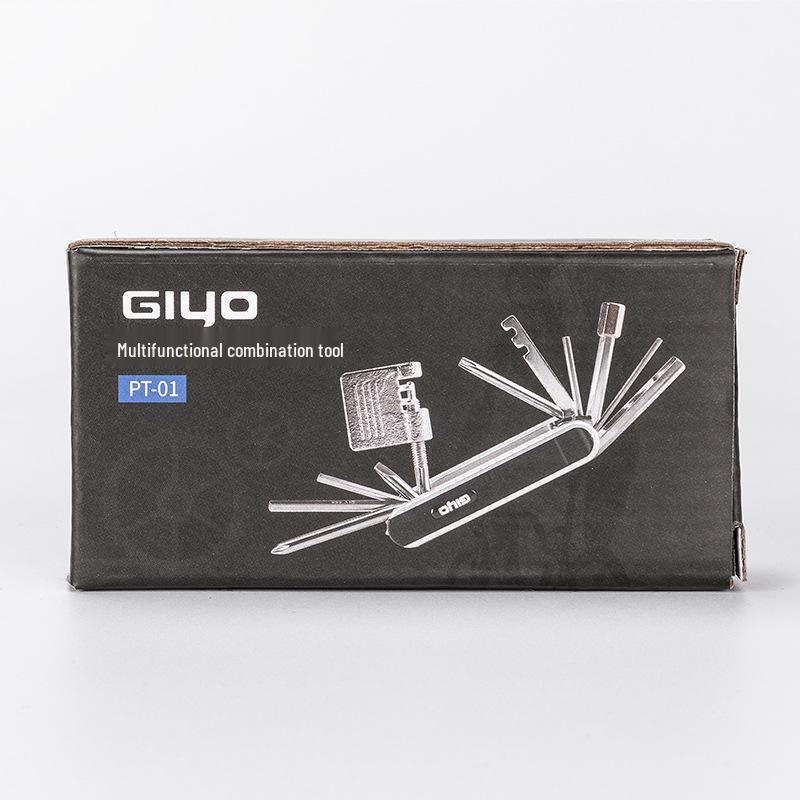 Мультитул GIYO PT-01: Инструмент для ремонта горного велосипеда