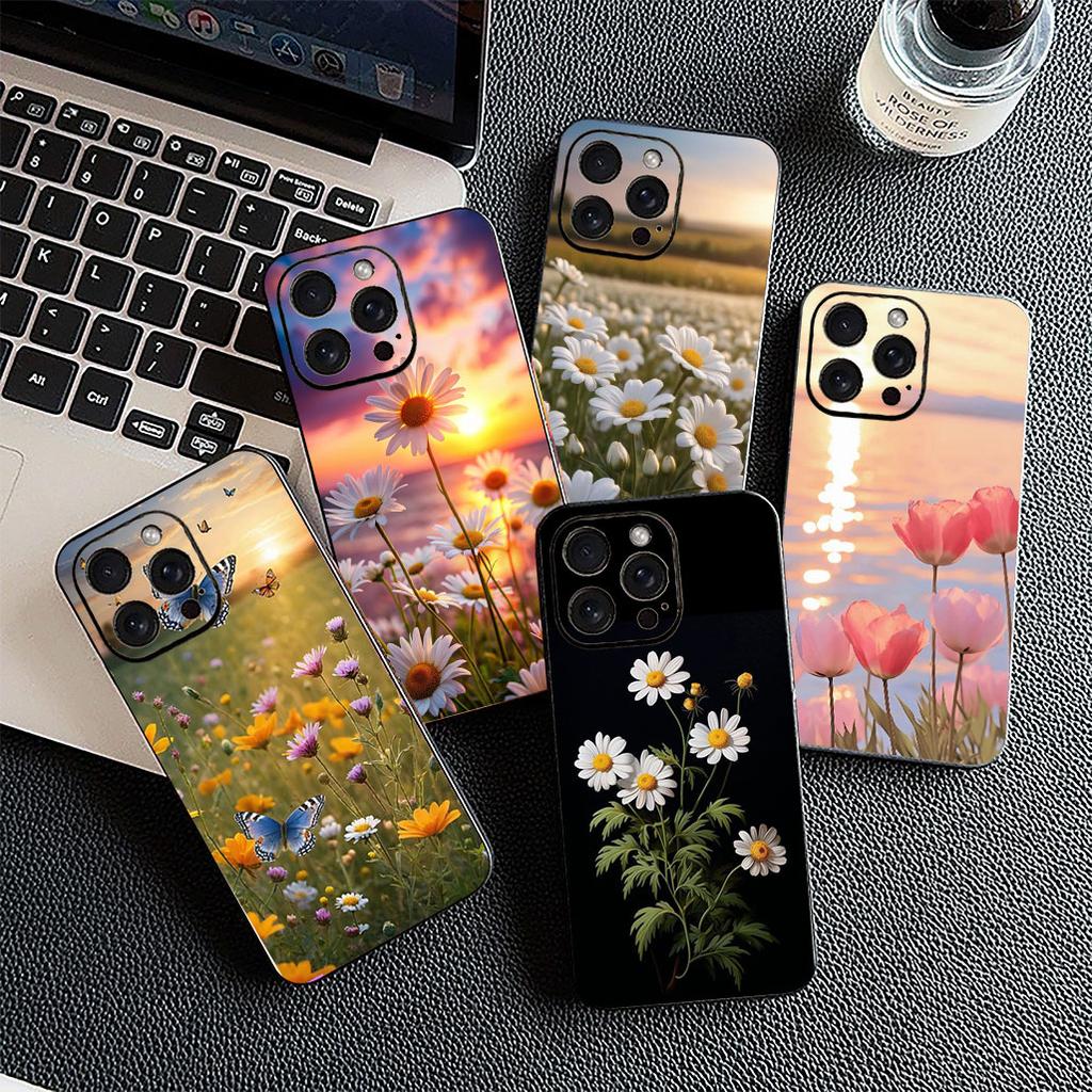 Soft Cover for Xiaomi Redmi Note 13 14 Pro Plus ProPlus 14C 13C Pro+ 5G Note13 Casing Phone Case Fresh Little Daisy Flower