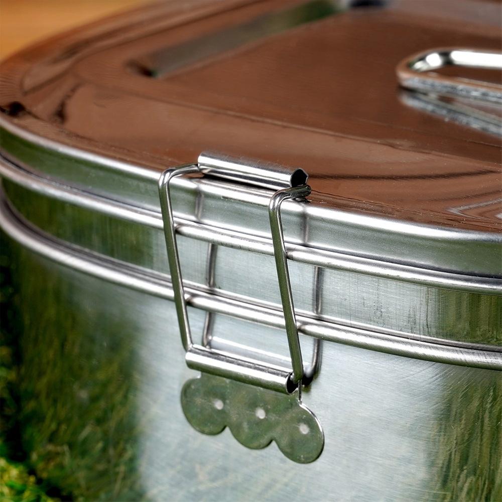 Steel lunch tin 350 / 900 ml 2 pcs.