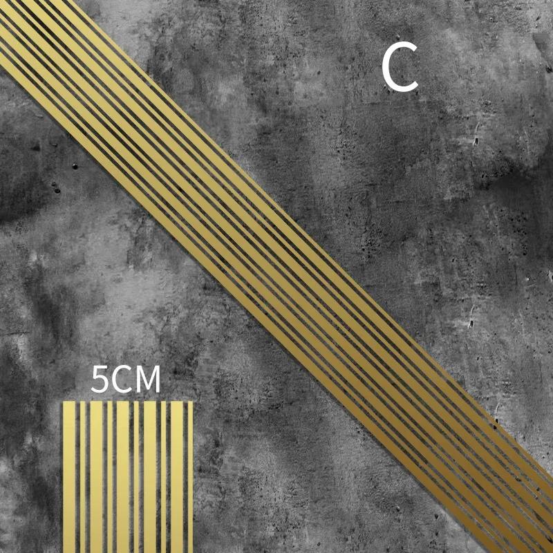1PC 50CM Stripe Motorcycle Stickers DIY Racing Helmet Refit Motorbike Fuel Tank Body Decoration Stickers Waterproof Vinyl Decals